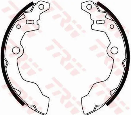 Brake Shoe Set GS8302 - TRW