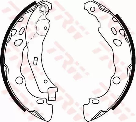 Brake Shoe Set GS8455 - TRW