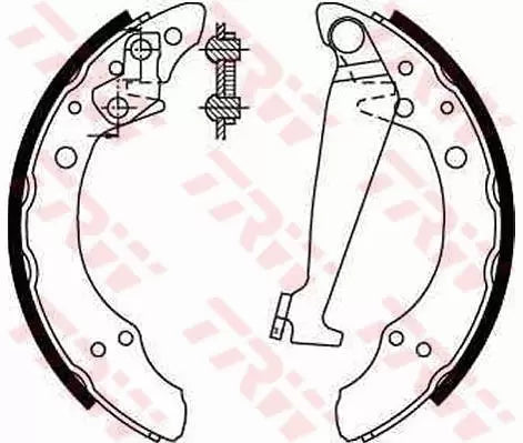 Brake Shoe Set GS8526 - TRW