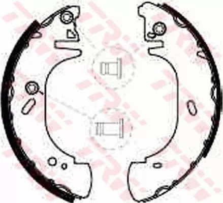 Brake Shoe Set GS8540 - TRW