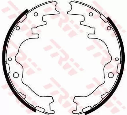 Brake Shoe Set GS8550 - TRW