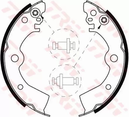 Brake Shoe Set GS8556 - TRW