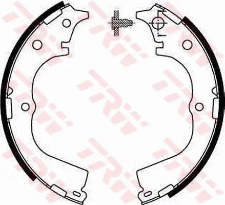Brake Shoe Set GS8593 - TRW