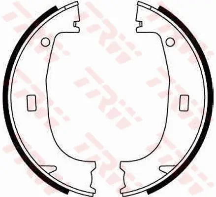 Brake Shoe Set, Parking Brake GS8594 - TRW