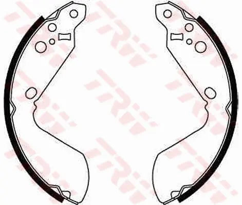 Brake Shoe Set GS8596 - TRW