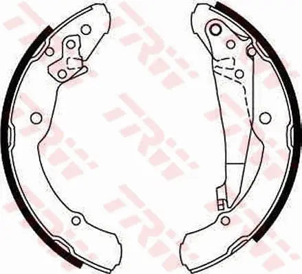 Brake Shoe Set GS8639 - TRW
