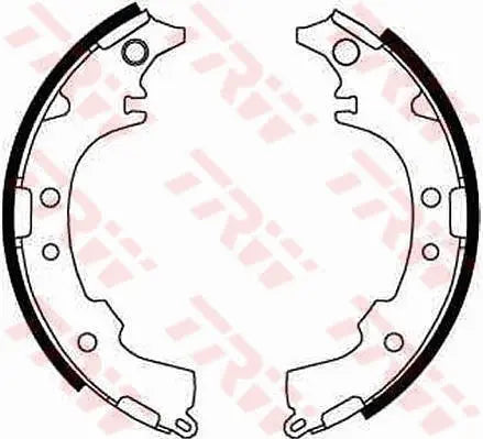 Brake Shoe Set GS8652 - TRW
