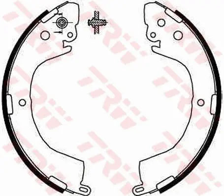 Brake Shoe Set GS8667 - TRW