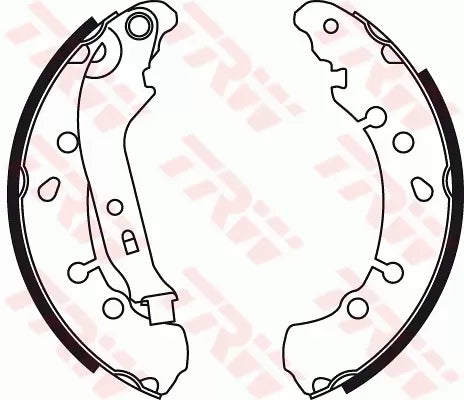 Brake Shoe Set GS8778 - TRW