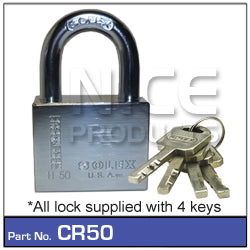 Padlock 50mm CR50 - Nice Products | Universal Auto Spares