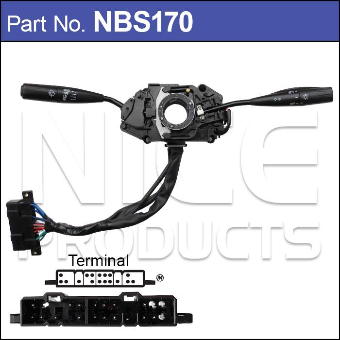 Blinker Switch NBS170 - Nice Products | Universal Auto Spares