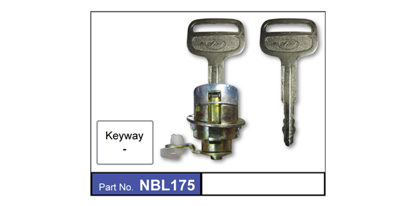 Boot Lock NBL175 - Nice Products | Universal Auto Spares