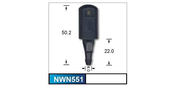 Washer Jet Pair NWN551 - Nice Products | Universal Auto Spares