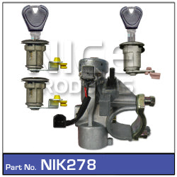 Lock set NIK278 - Nice Products | Universal Auto Spares