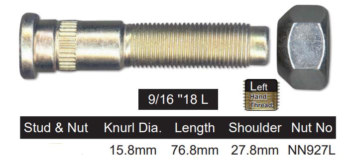 Wheel Stud S995L - Nice Products | Universal Auto Spares