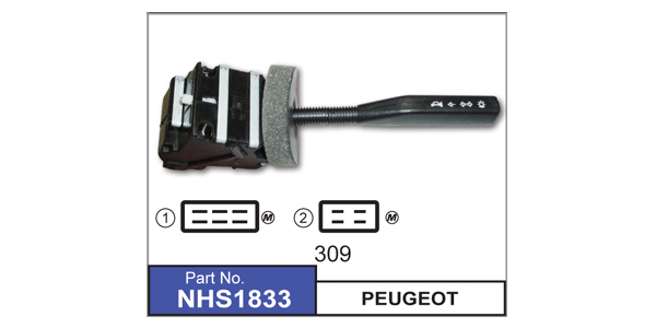 Head Lamp Switch NHS1833 - Nice Products | Universal Auto Spares
