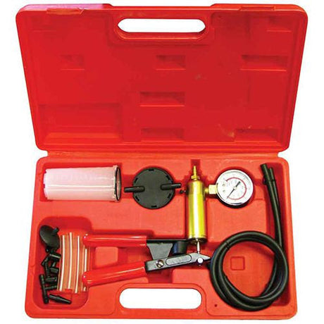 18 Piece Hand-Held Vacuum Pump & Brake Bleeder - PKTool