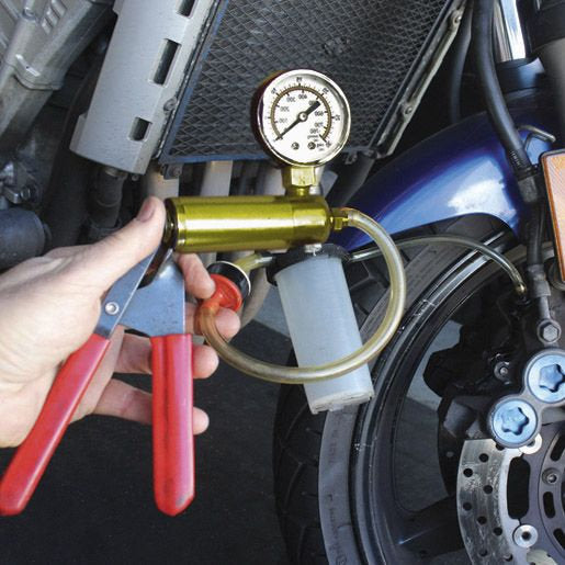 18 Piece Hand-Held Vacuum Pump & Brake Bleeder - PKTool