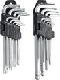 18 Pieces Metric Ball End Hex & Tamper Proof Star Key Set - PKTool