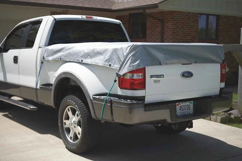 180GSM Silver Tarp With Reinforced Corners, 8 Different Sizes - LoadMaster