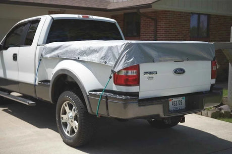 180GSM Silver Tarp With Reinforced Corners, 8 Different Sizes - LoadMaster