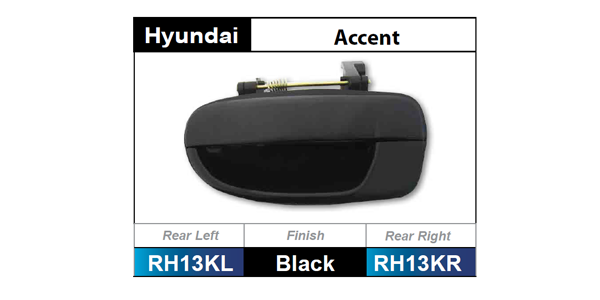 Door Handle RH13KL - Nice Products | Universal Auto Spares