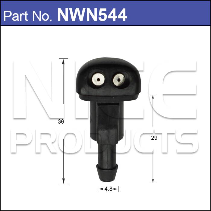 Washer Jet pair NWN544 - Nice Products | Universal Auto Spares