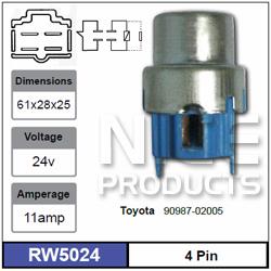 Relay RW5024 - Nice Products | Universal Auto Spares