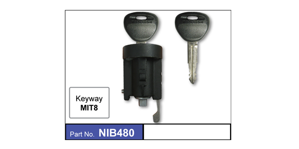Ignition Barrel NIB480 - Nice Products | Universal Auto Spares