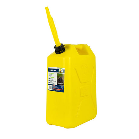 20L Diesel Upright Fuel Can Yellow - Scepter