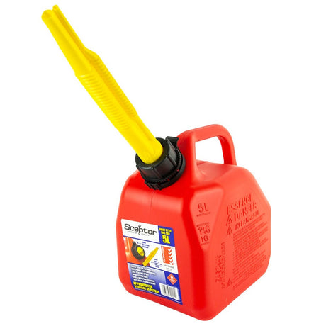5L Squat Fuel Jerry Can - Scepter | Universal Auto Spares