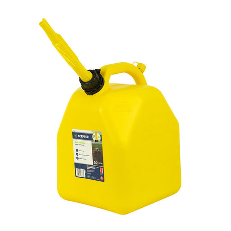 Diesel Jerry Can 20L Yellow Squat - Scepter