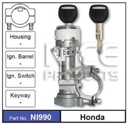 Ignition Lock NI990 - Nice Products | Universal Auto Spares