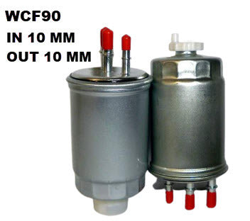 Diesel Fuel Filter Z644 Fits Hyundai/Kia WCF90 - Wesfil
