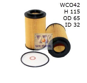Oil Filter R2675P Fits Land Rover WCO42 - Wesfil