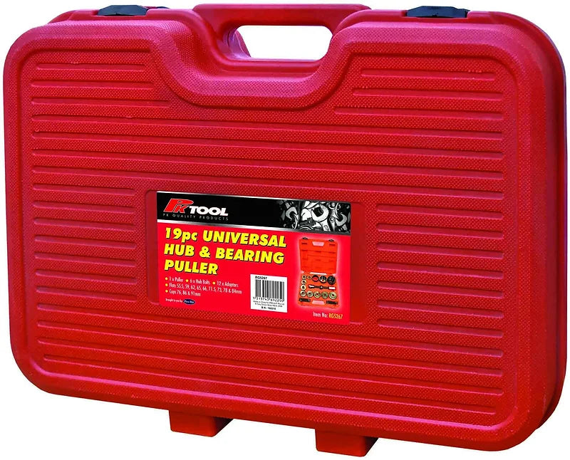 19 Pieces Universal Front Hub & Bearing Puller - PKTool