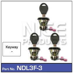 Door Lock NDL3F-3 - Nice Products | Universal Auto Spares