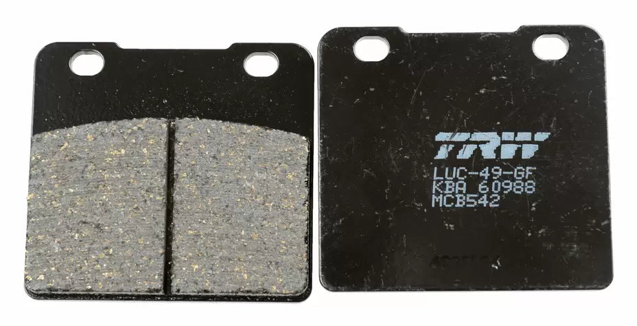 Brake Pad Set, Disc Brake MCB542 - TRW