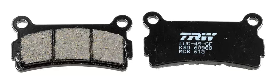 Brake Pad Set, Disc Brake MCB613 - TRW