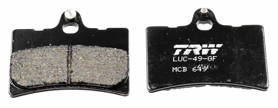 Brake Pad Set, Disc Brake MCB649 - TRW