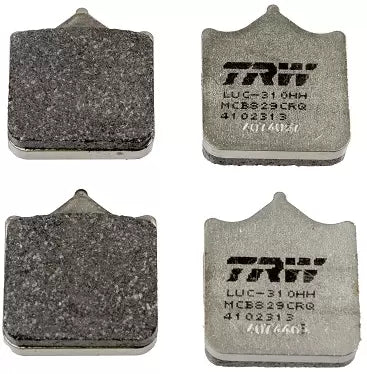 Brake Pad Set, Disc Brake MCB829CRQ - TRW