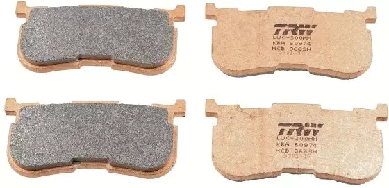 Brake Pad Set, Disc Brake MCB896 - TRW