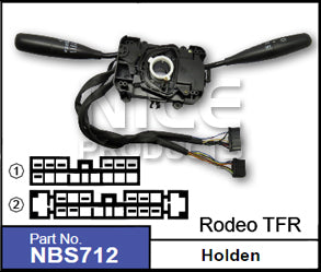 Blinker Switch NBS712 - Nice Products | Universal Auto Spares