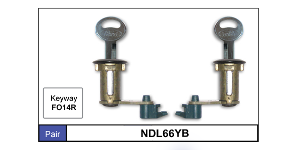 Door Locks Pair NDL66YB - Nice Products | Universal Auto Spares