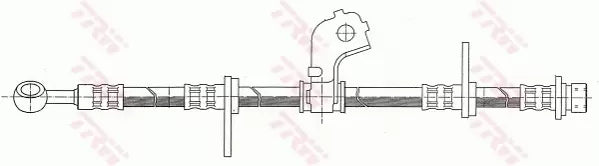 Brake Hose PHD317 - TRW