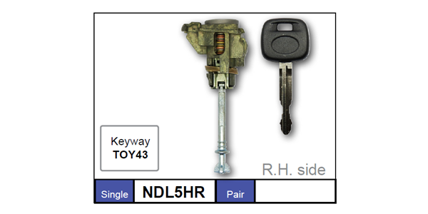 Door Lock NDL5HR - Nice Products | Universal Auto Spares