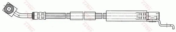 Brake Hose PHD442 - TRW