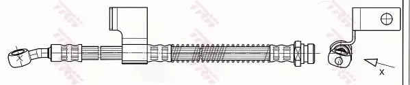Brake Hose PHD531 - TRW
