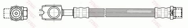 Brake Hose PHD557 - TRW