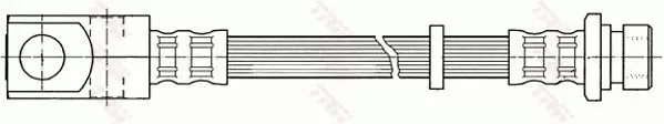 Brake Hose PHD792 - TRW